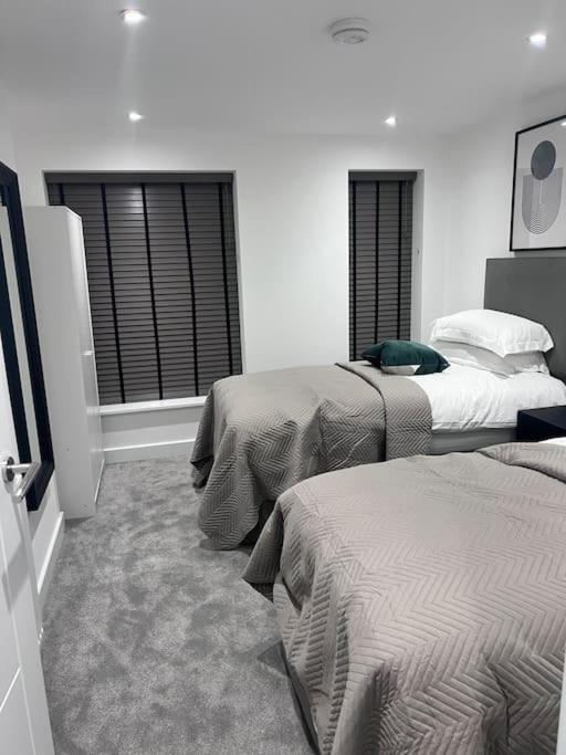 4-Level Luxury 2 Bedroom House Sleeps 6, Rooftop, Harry P & Free Parking ワトフォード エクステリア 写真